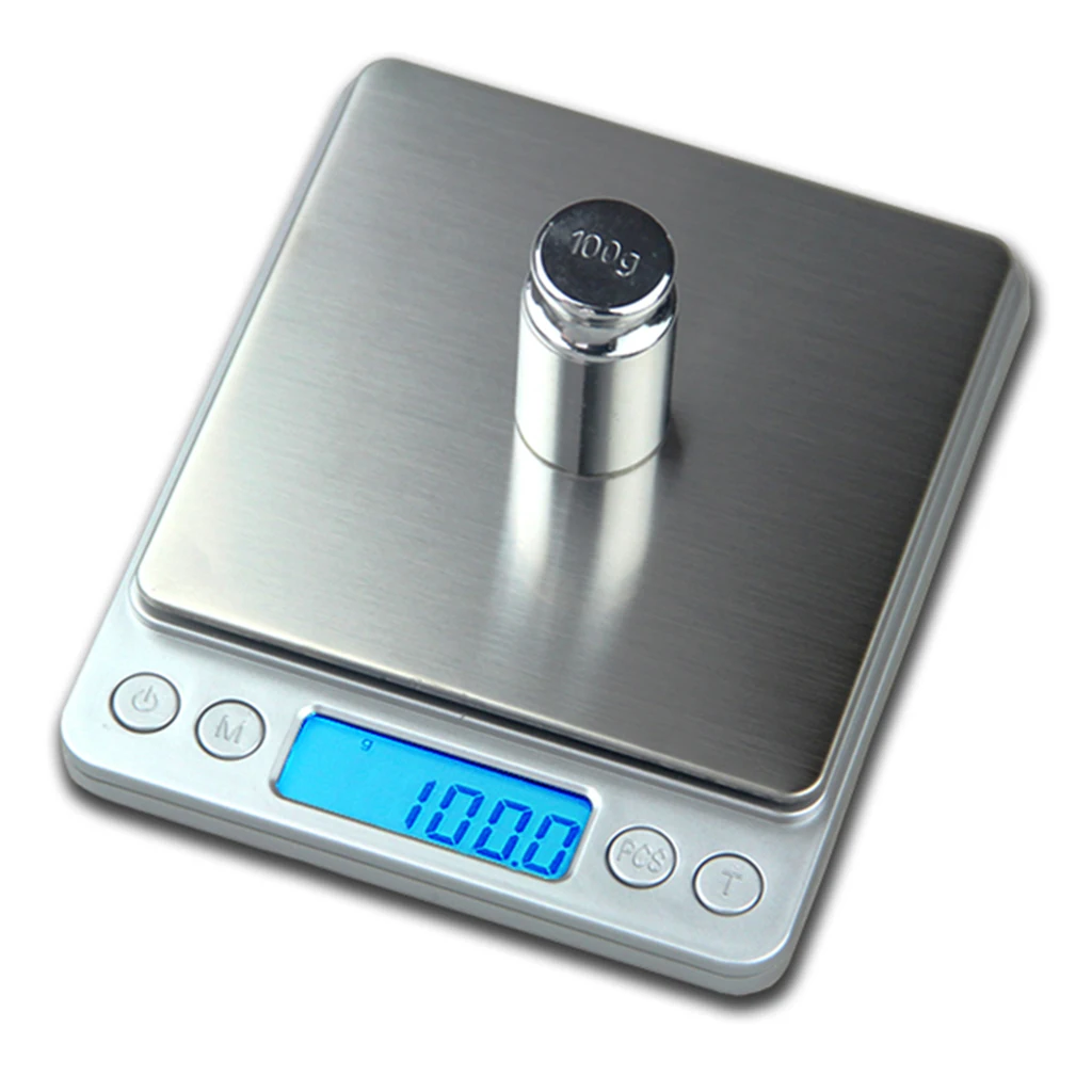  Jewelry Gram Scale 2000g/0.1g for Nutritional Intake Durable