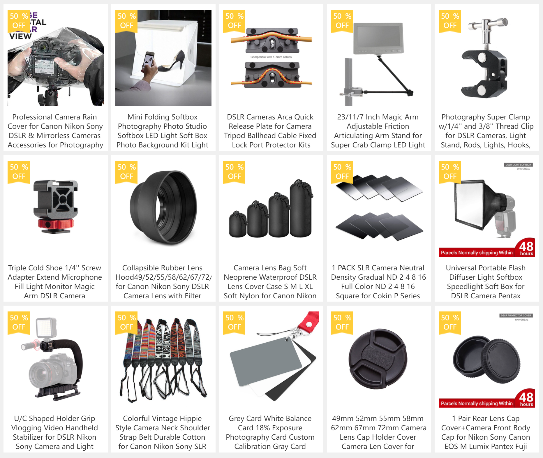 Cheap Filtros para câmeras