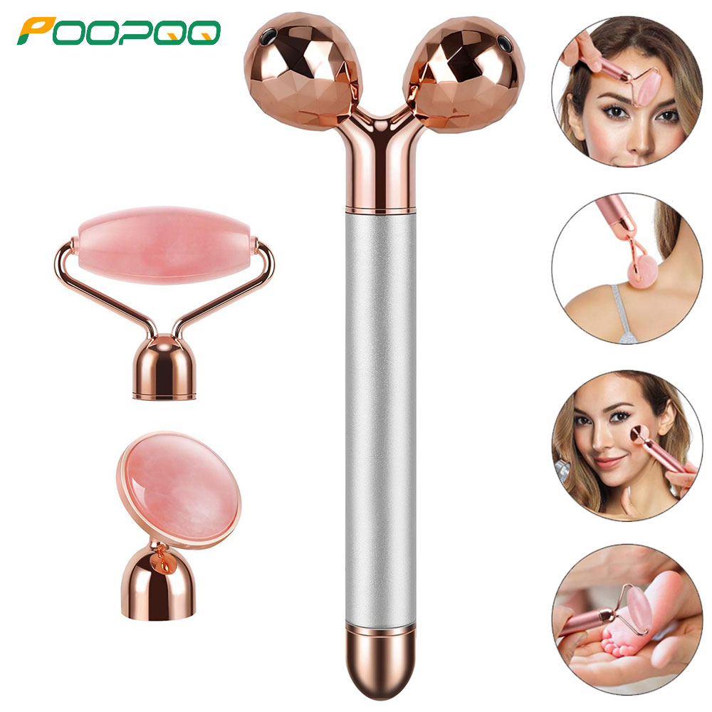 Best of 3 IN 1 Jade Roller Face Massager, 3D Roller And T Shape Facial Roller Massager Kit Skin Care Tools For Women Home Beauty Parlor Reviews & Tips