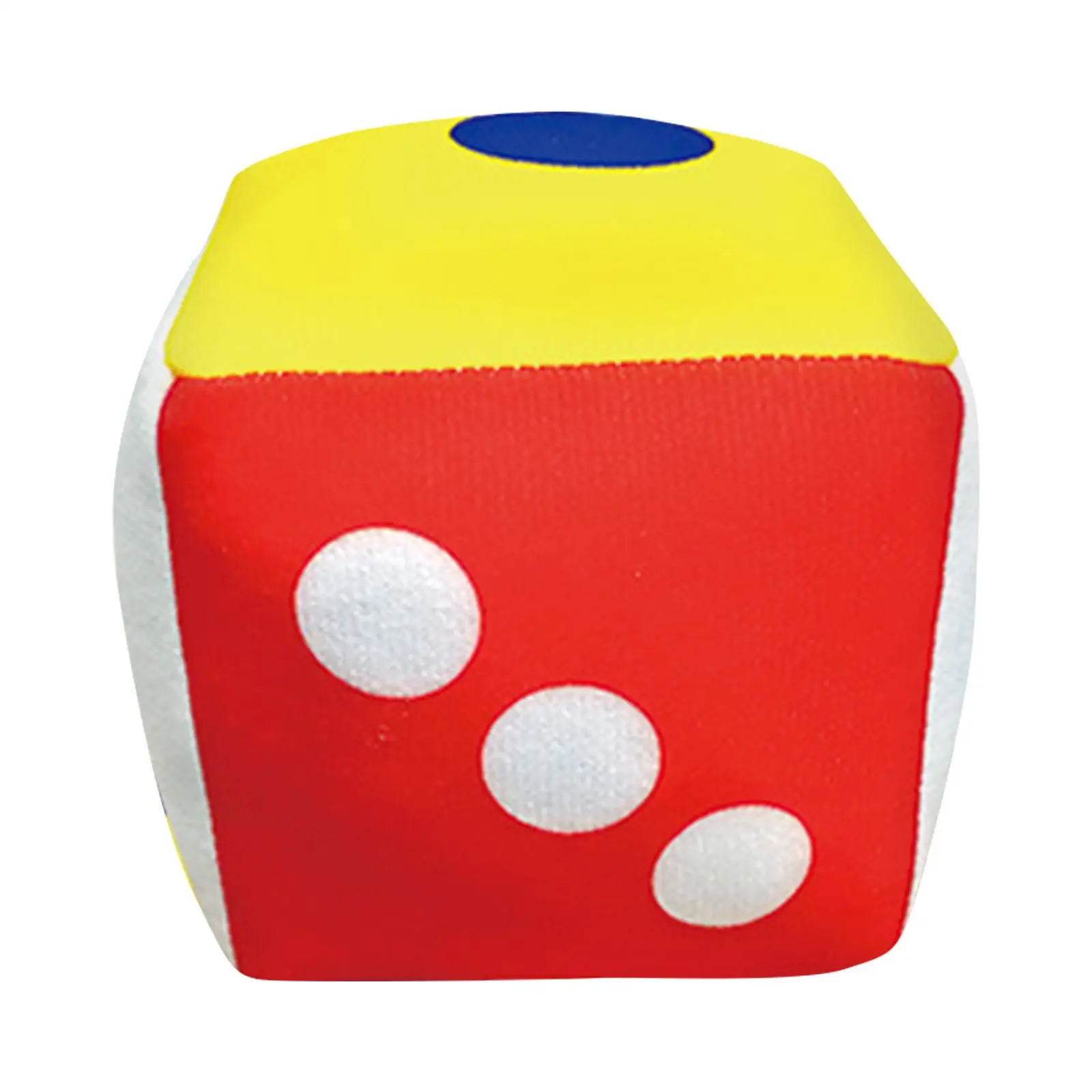 6 Sided Plush Dices Learning Educational Toy Playing Dices for Toddlers Kids