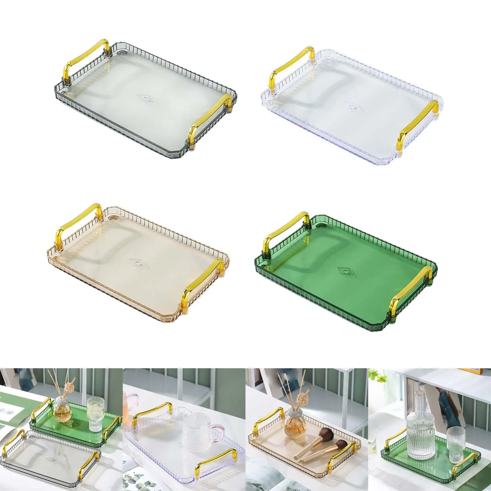 Modern Serving Tray Food Snack Cake Storage Table for Wedding Bathroom
