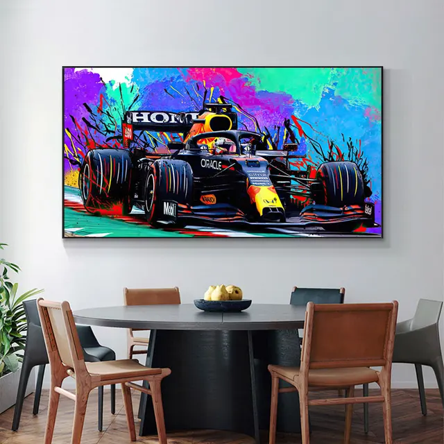Wall Painting Canvas Art Paris Champs Elysees Luxury Shop Race Car Nordic  Posters And Prints Wall Pictures For Living Room Decor - AliExpress