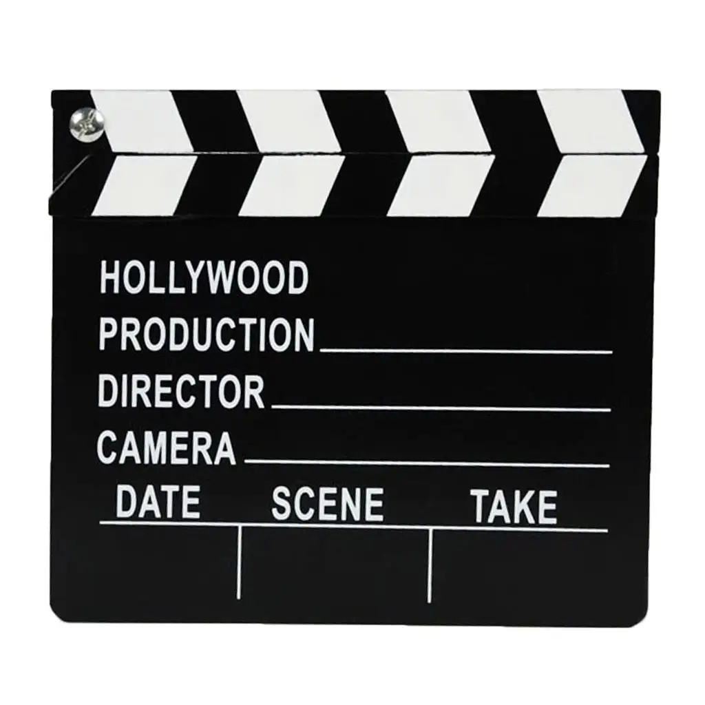 Black Directors Movie Action Scene Board 20x18cm