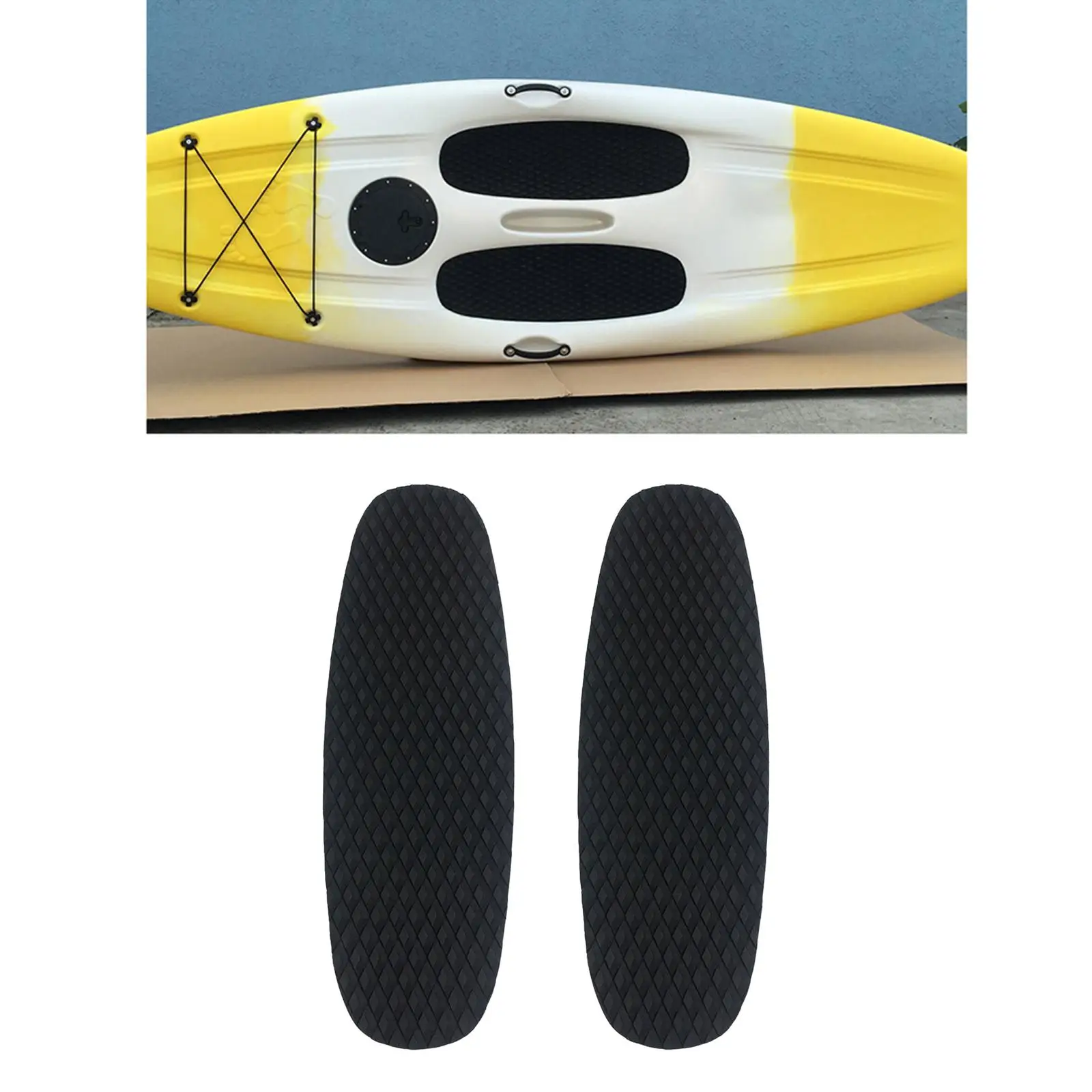 EVA Surfboard Traction Pad Surfing Padding Deck Grip Mat Paddleboard Anti Slip DIY Adhesive Surf Kayak for Canoe Longboard Boat