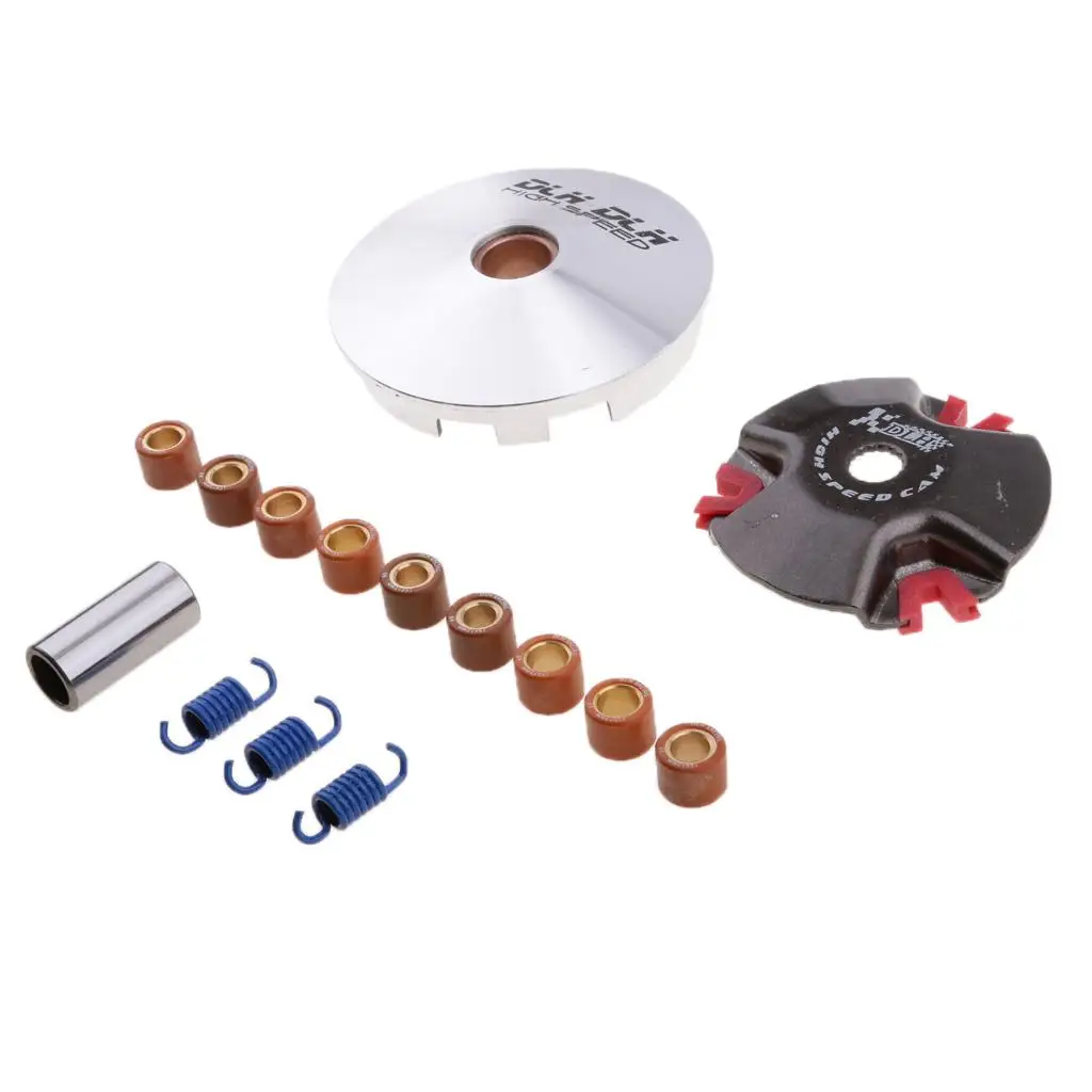 Performance Racing Front Clutch Variator for 50 2 Storke Jog 1E40QMB Scooter New and High Performance Variator set with gasket