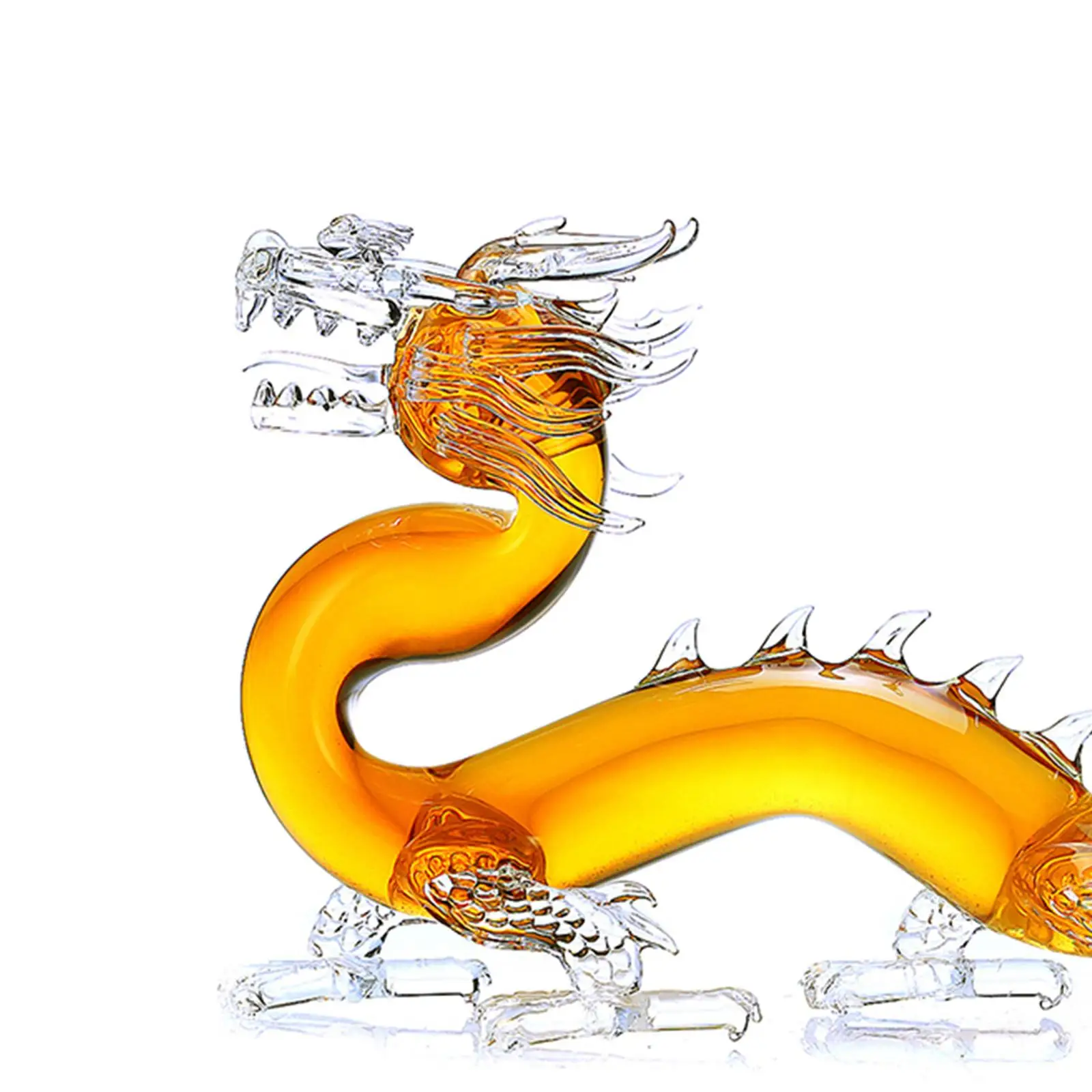  Decanter-Glass Dragon Figurine Entertaining Barware  Drinkware  Tools Dining Restaurant, Bar, Men, Adults