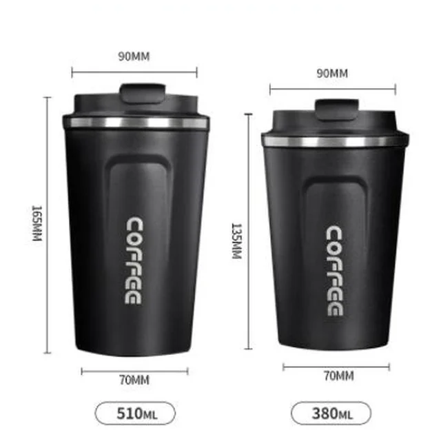 Stainless Steel Mug 12 Oz 18 Oz Coffee Thermos Copo Termico Caneca Termica Coffee  Cup Termo - Vacuum Flasks & Thermoses - AliExpress