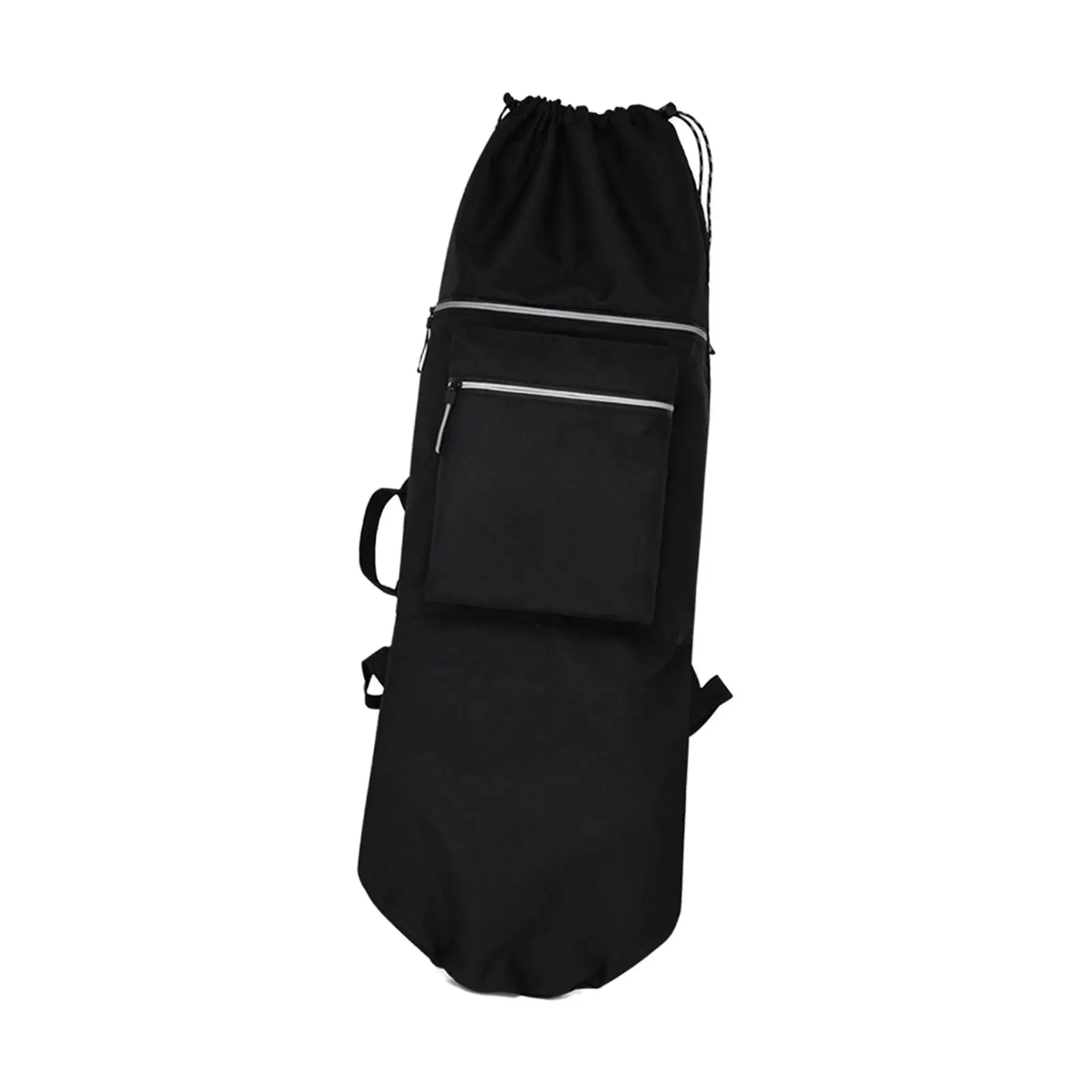 Longboard Carry Case Adjustable Straps Storage Pouch Skateboard Backpack Bag