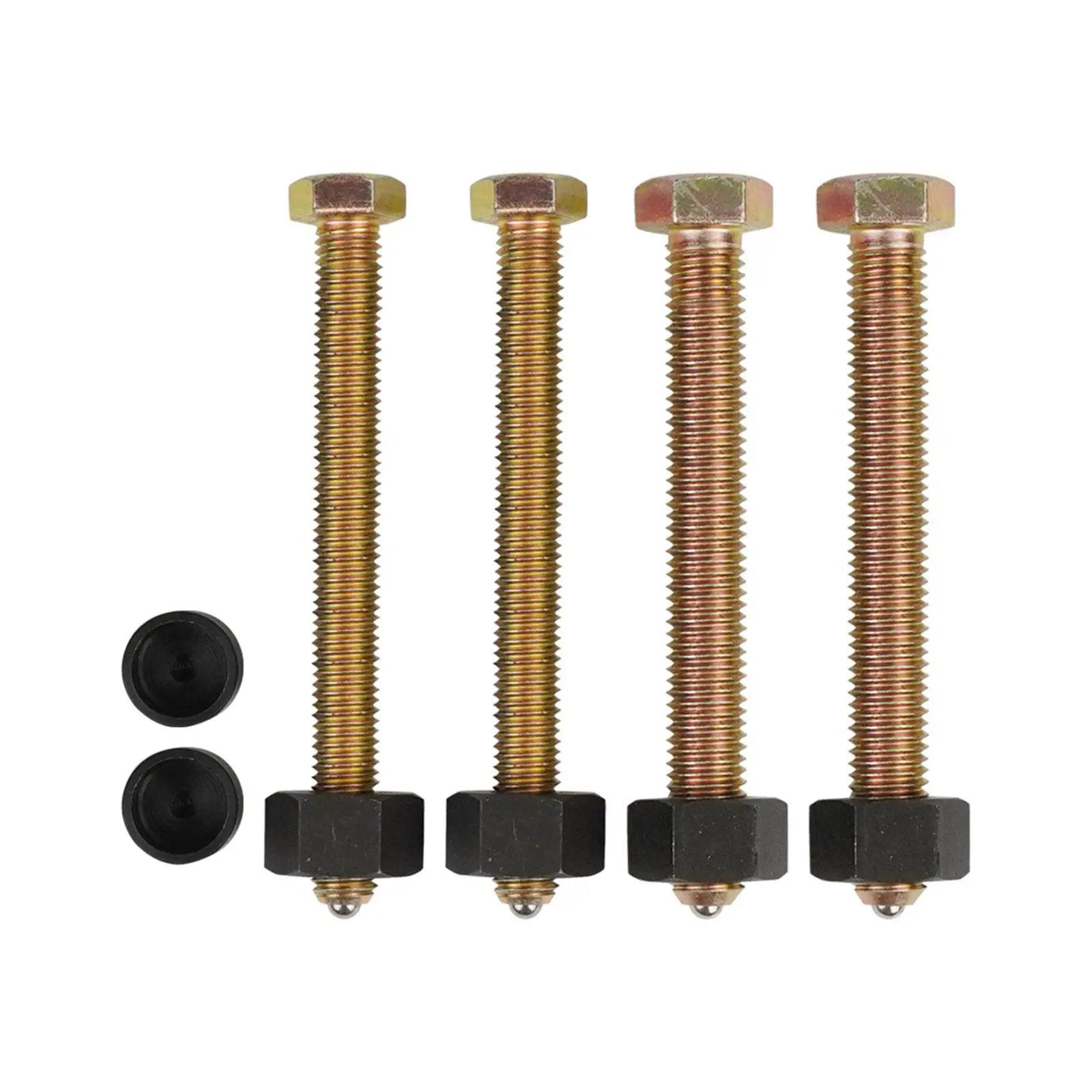 Impact Rated Hub Removal Bolt Set 78834 Accessory Repair Parts Replacement M12 M14 Nut Easy Installation Professional Durable
