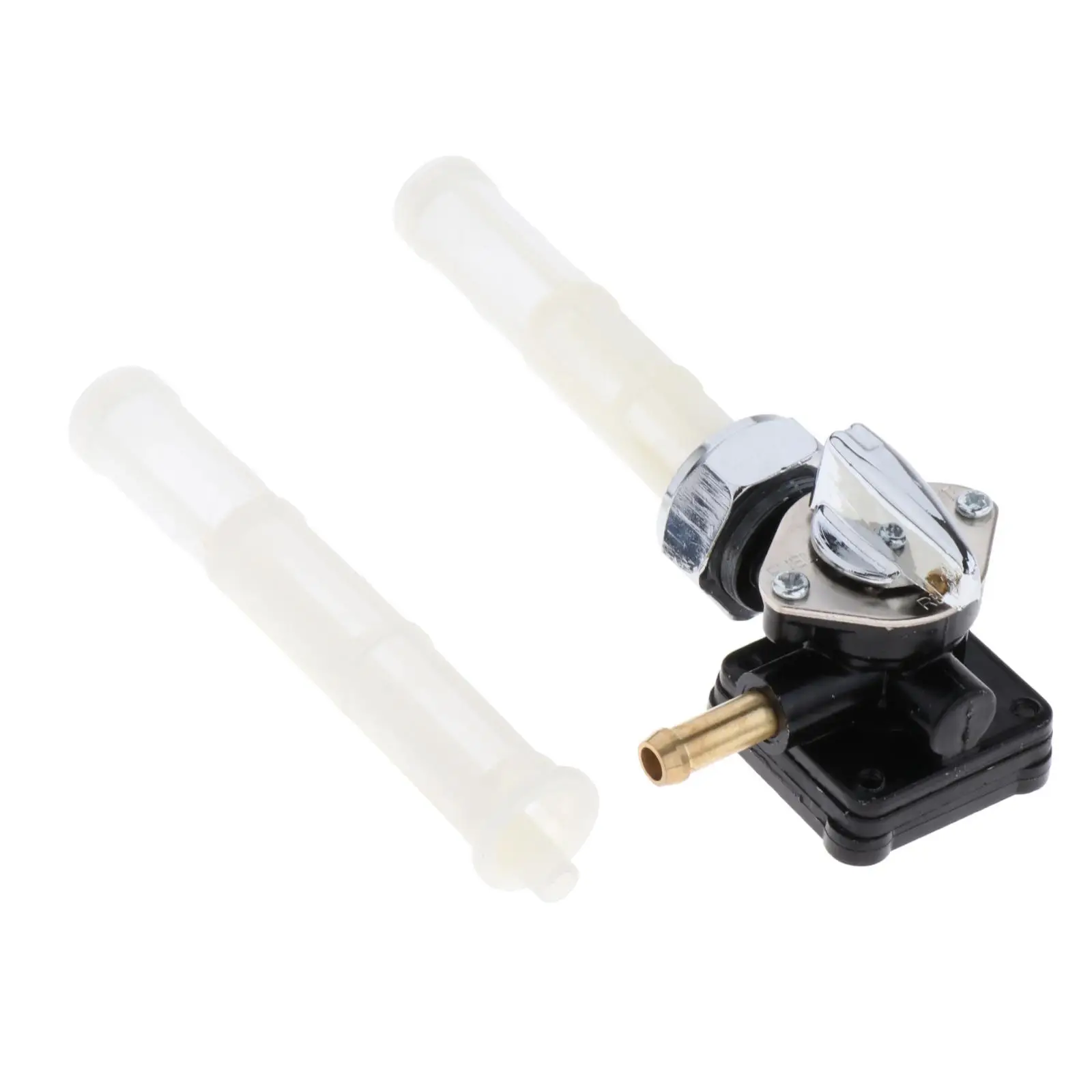 Durable Fuel Valve Petcock with Filter Mesh Metal 61338-94D Strong Gas Shut Off Switch for Fxd Fxst Direct Replaces Spare Parts