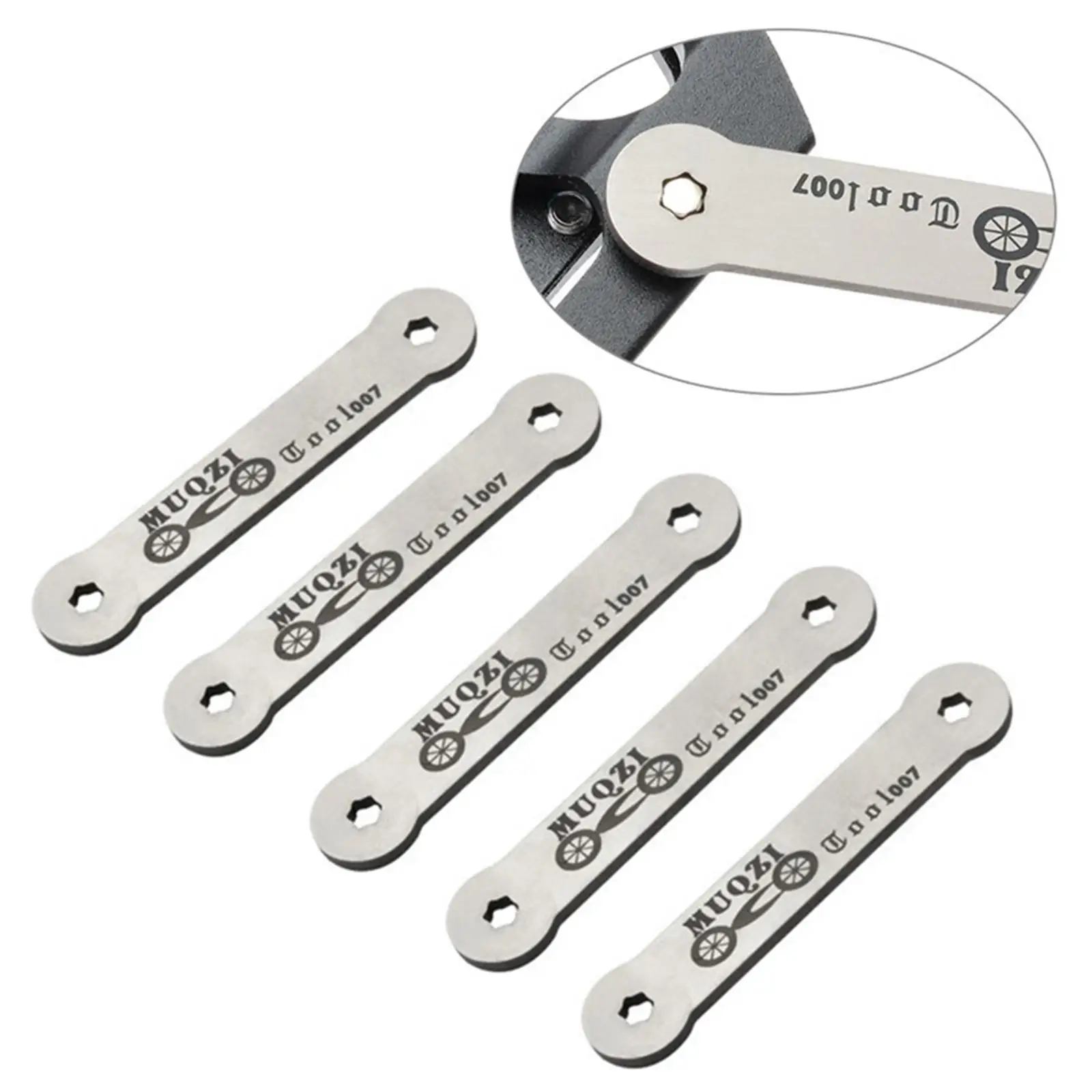 5 x Mountain Bike Pedal Wrench Bicycle Pedal Pins Pedal Wrench for Bike
