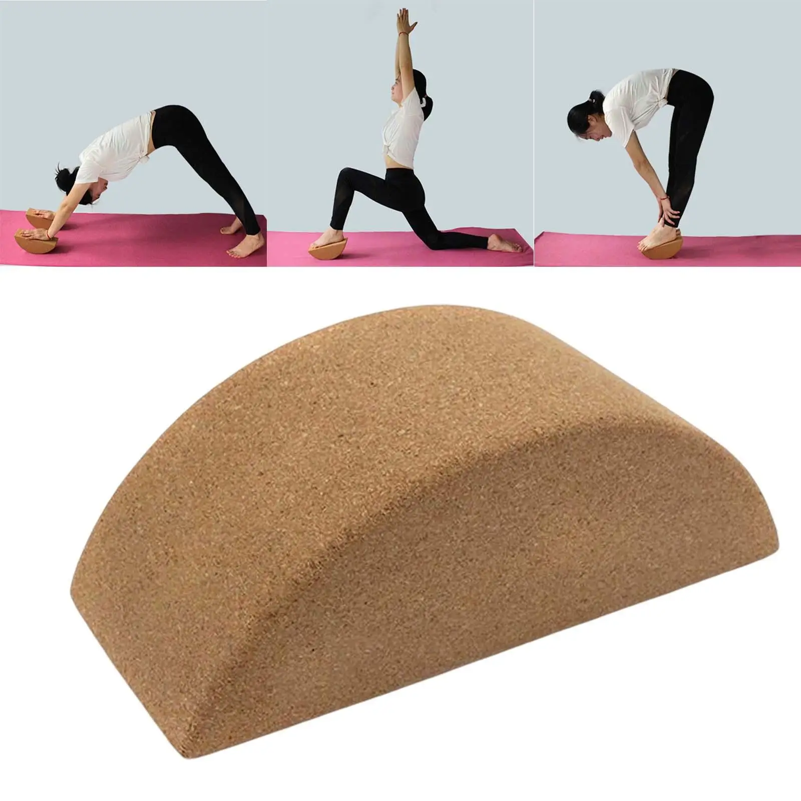 Yoga Blocks Balance Exercise Fitness Workout Indoor Yoga Gym Accessories
