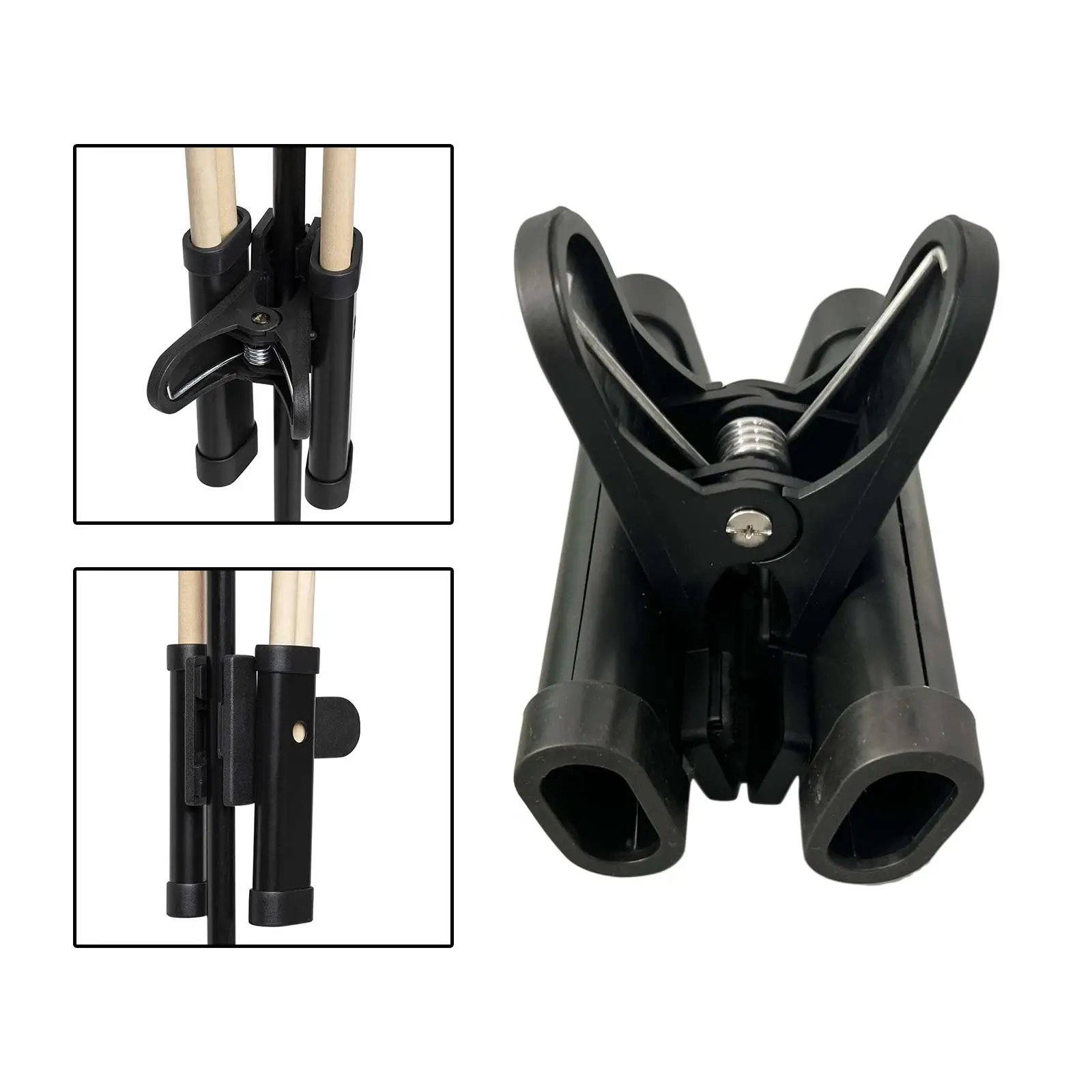 Durable Drumstick Holder, Drumstick Clamp for Professional Drum Lovers