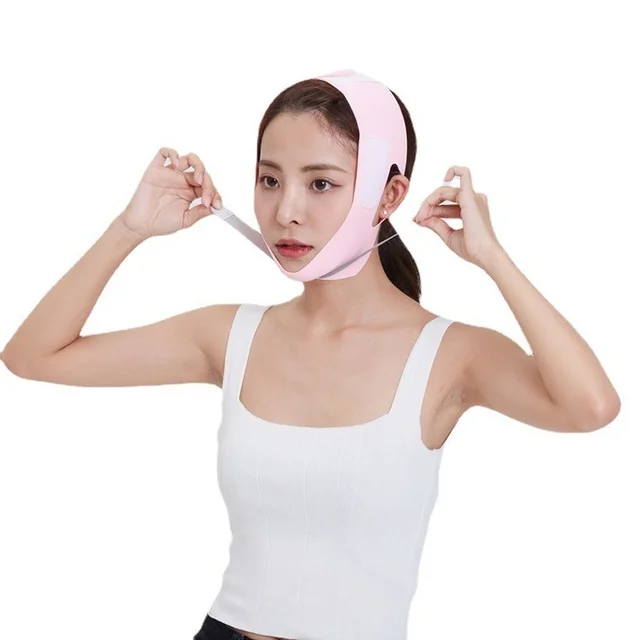 Elastic Face Slimming Bandage V Line Face Shaper Women Chin Cheek Lift Up  Belt Facial Anti Wrinkle Strap Face Care Tools - AliExpress