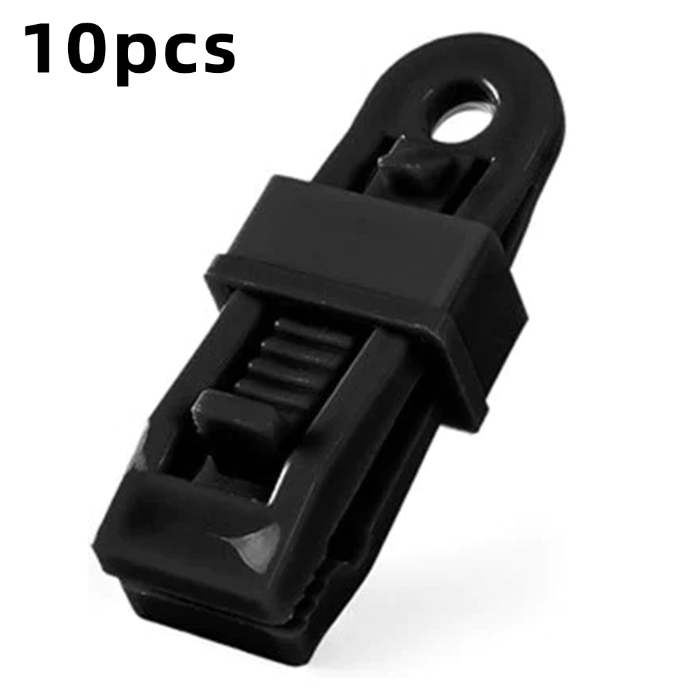 Strong Windproof Clip para Camping, Plástico, Braçadeira