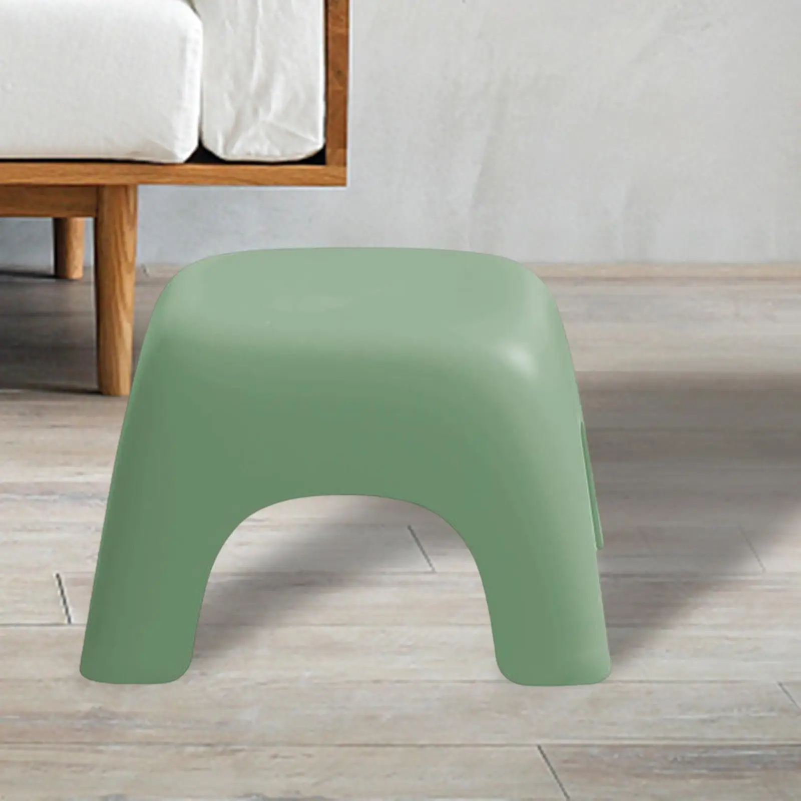 Minimalist Modern Chair Solid Comfortable Shoe Change Stool Durable Ottoman Children`s Stool for Training Furniture
