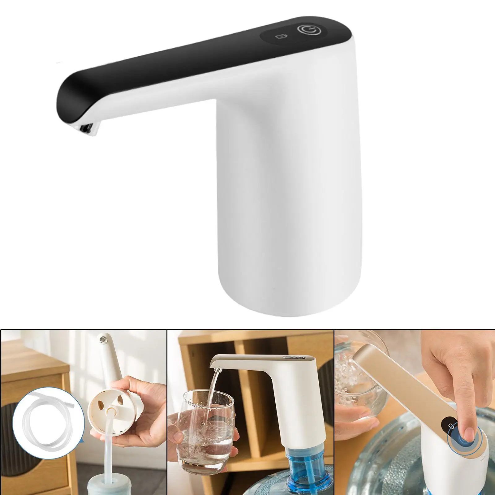 Portable Water Dispenser USB Auto Switch One Click Auto Switch for Kitchen