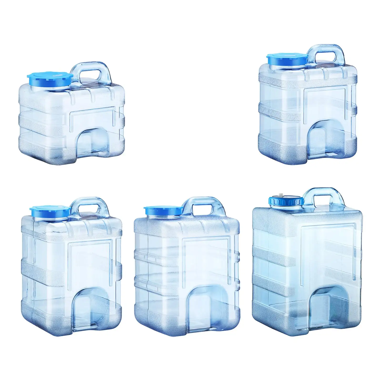 Camping Water Container, Water Storage Bucket, Water Bottle Carrier for Backpacking