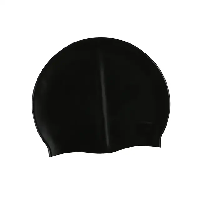  SOUL CAP - Gorro de natación - Diseñado para cabello corto y  regular - Unisex - Gorro de natación para mujeres y hombres - Silicona  (Negro) : Deportes y Actividades al Aire Libre