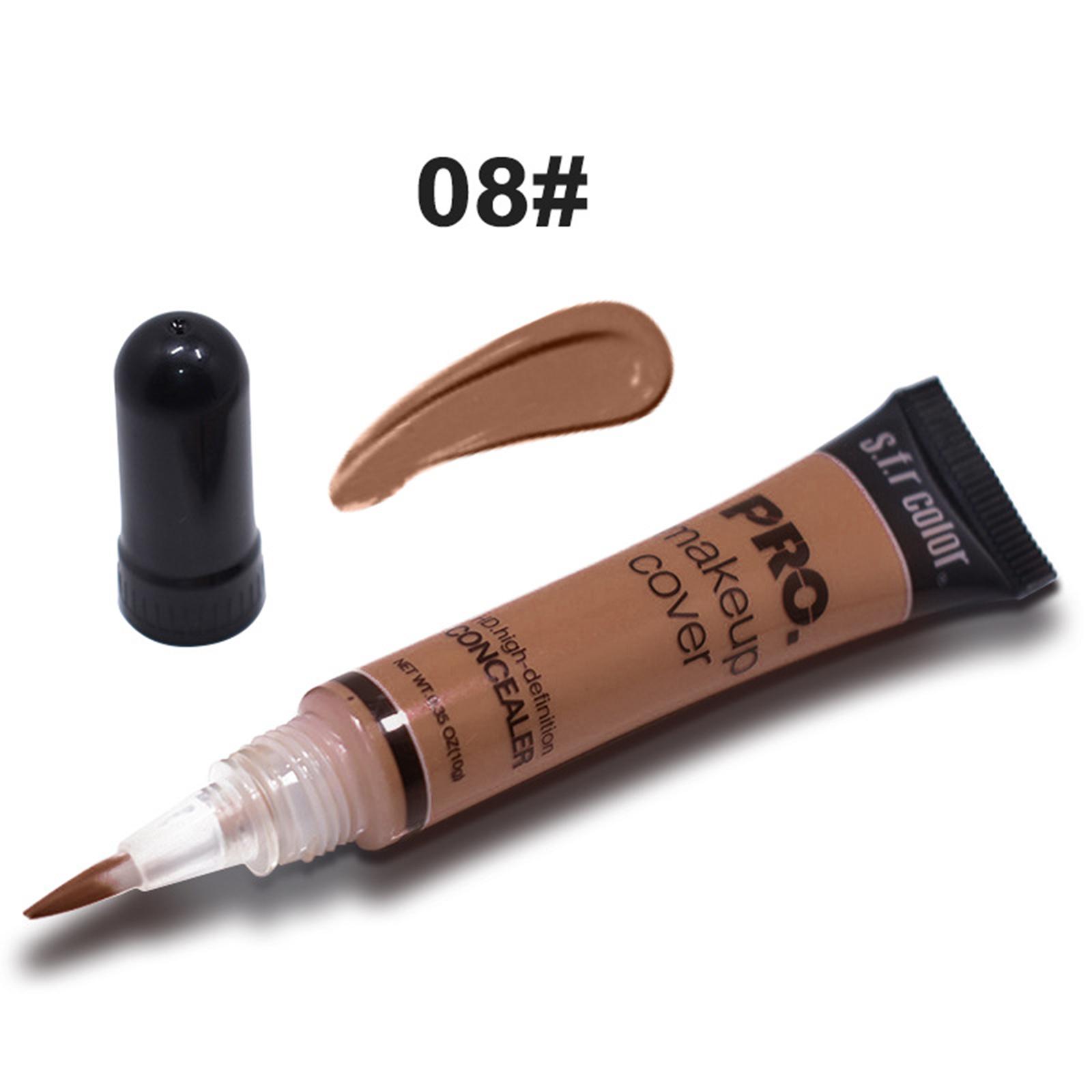 Concealer 0.35oz Facial Makeup Cosmetics Contour for Temporarily Disguise Tattoo Covering Dark Circles Acne Spots Veins Scars