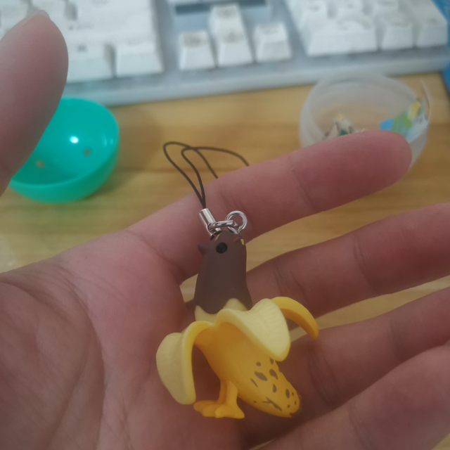 YELL Banana Model Soft Rubber Gashapon Pendants Capsule Gachapon Antistress  Stress Relief Toy - AliExpress