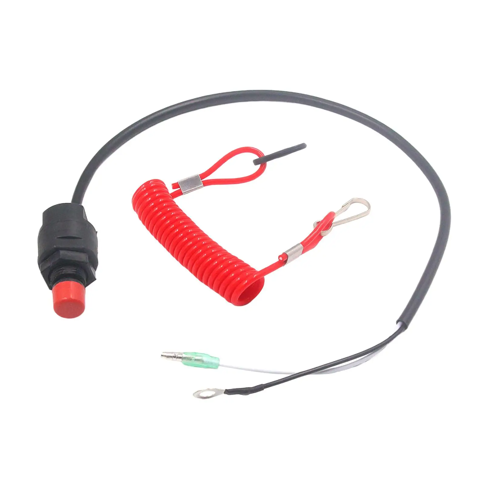 Waterproof On Off Kill Switch ty Lanyard Engine Motor Kill Urgent Stop