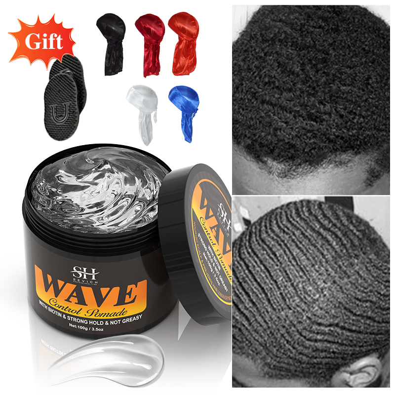 Best of Anti-Hair Loss Pomade Hair Styling Nourishing Wax For Curly Black Man Strong Hold 360 Waves Layered Style Edge Control Hair Gel Reviews & Tips