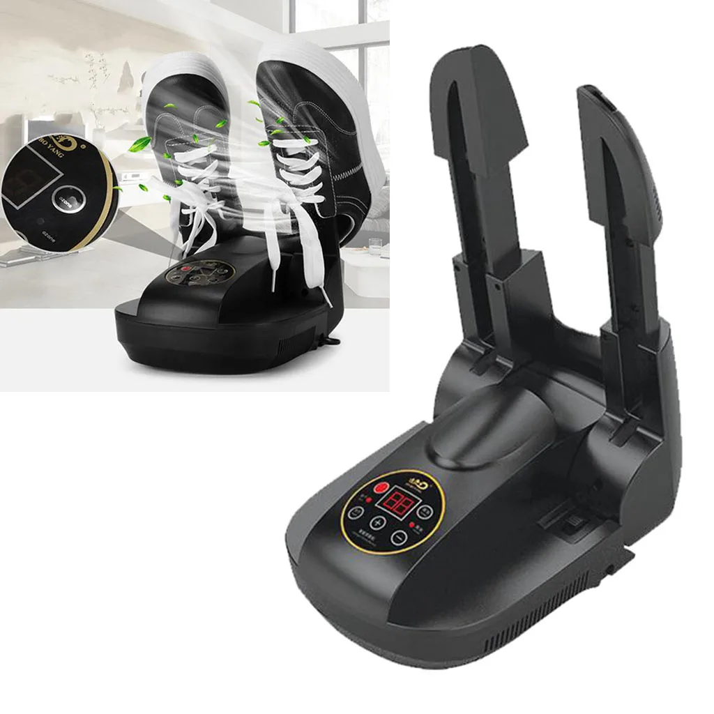Portable Electric Shoe Boot Dryer and Warmer with Folding and Drying Rack Household Shoes Dryer Rack 