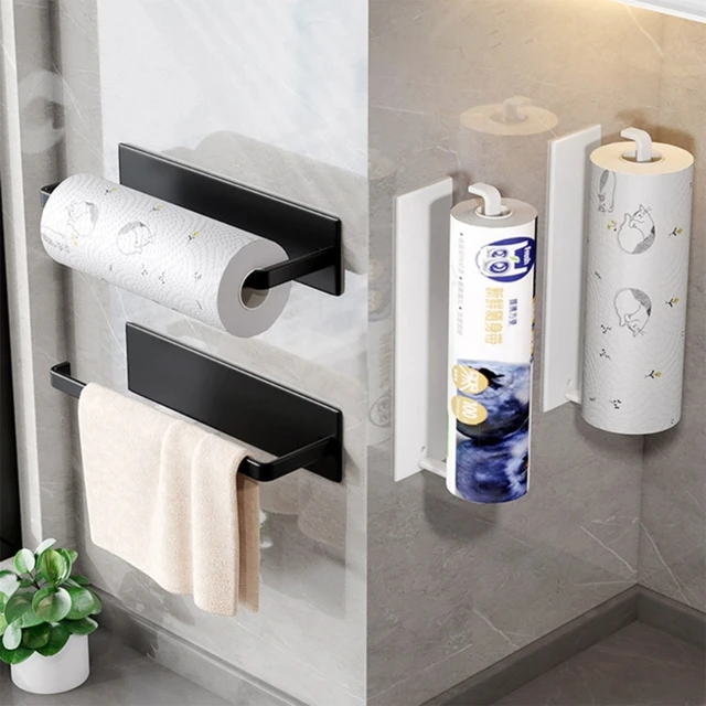 Magnetic Paper Towel Holder Multifunctional Paper Towel Bar with