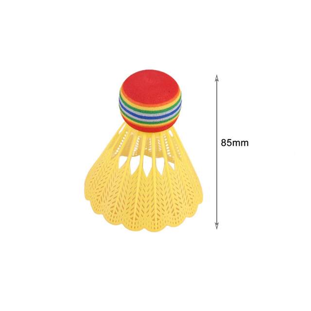 Pack De 24 Volantes De Bádminton - Nylon Colorido Para Niños/Principiantes