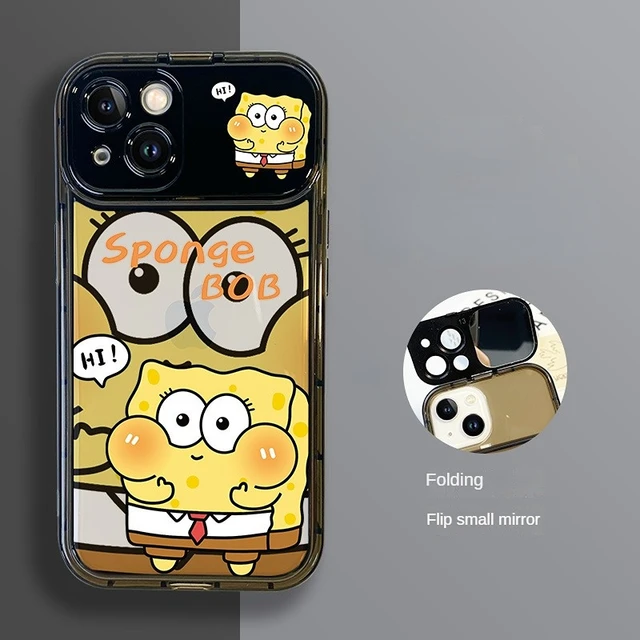 SpongeBob Portable Mini Mobile Phone Holder Patrick Acrylic Phone Holder  Suitable for IPad IPhone Desk Bracket Smartphone Anime - AliExpress