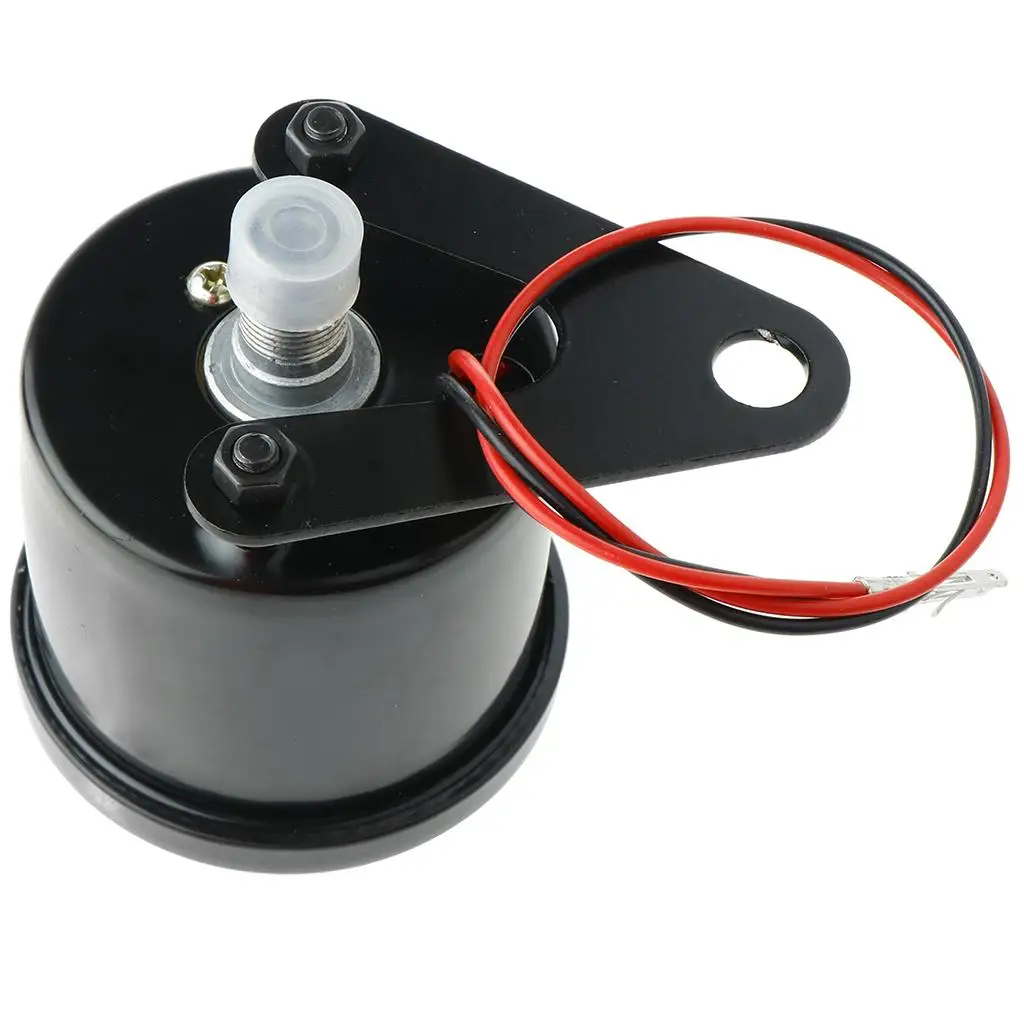 12V Tachometer + Speedometer 280x85x90mm/11.02x33.46x35.43inch + Odometer +  Bracket Fit for Motorcycle