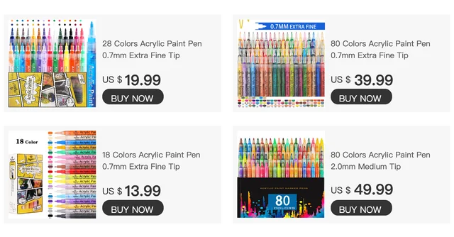 Art Marker 12-60 Colors/bag Alcohol Felt Pen Dual Tips Manga