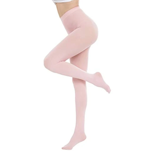 Women Sweet Opaque Pantyhose Gradient Pink Blush Bow Print Cosplay Tights -  AliExpress
