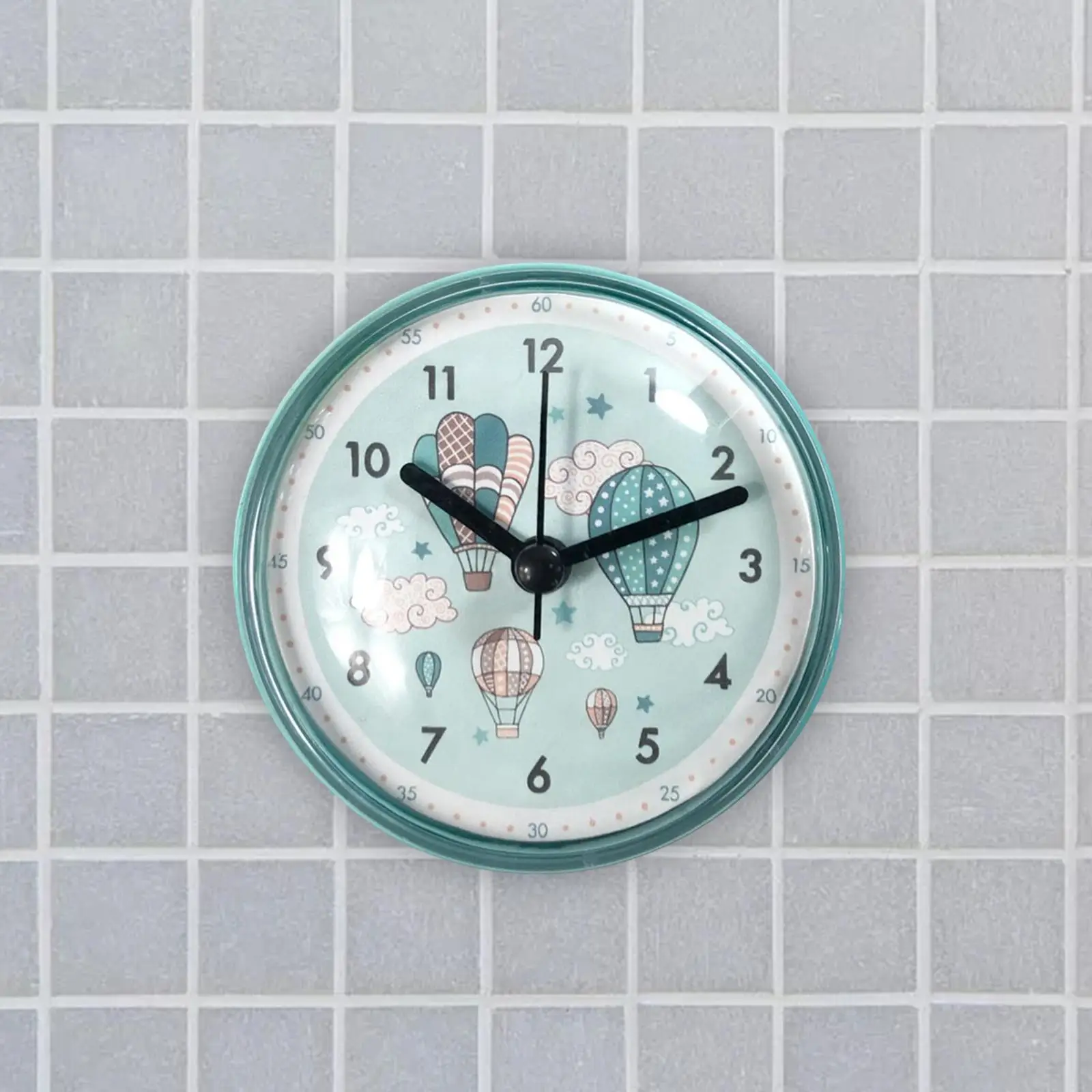 7cm Kitchen Toilet Small Table Clock,Mini Wall Clock for Shower