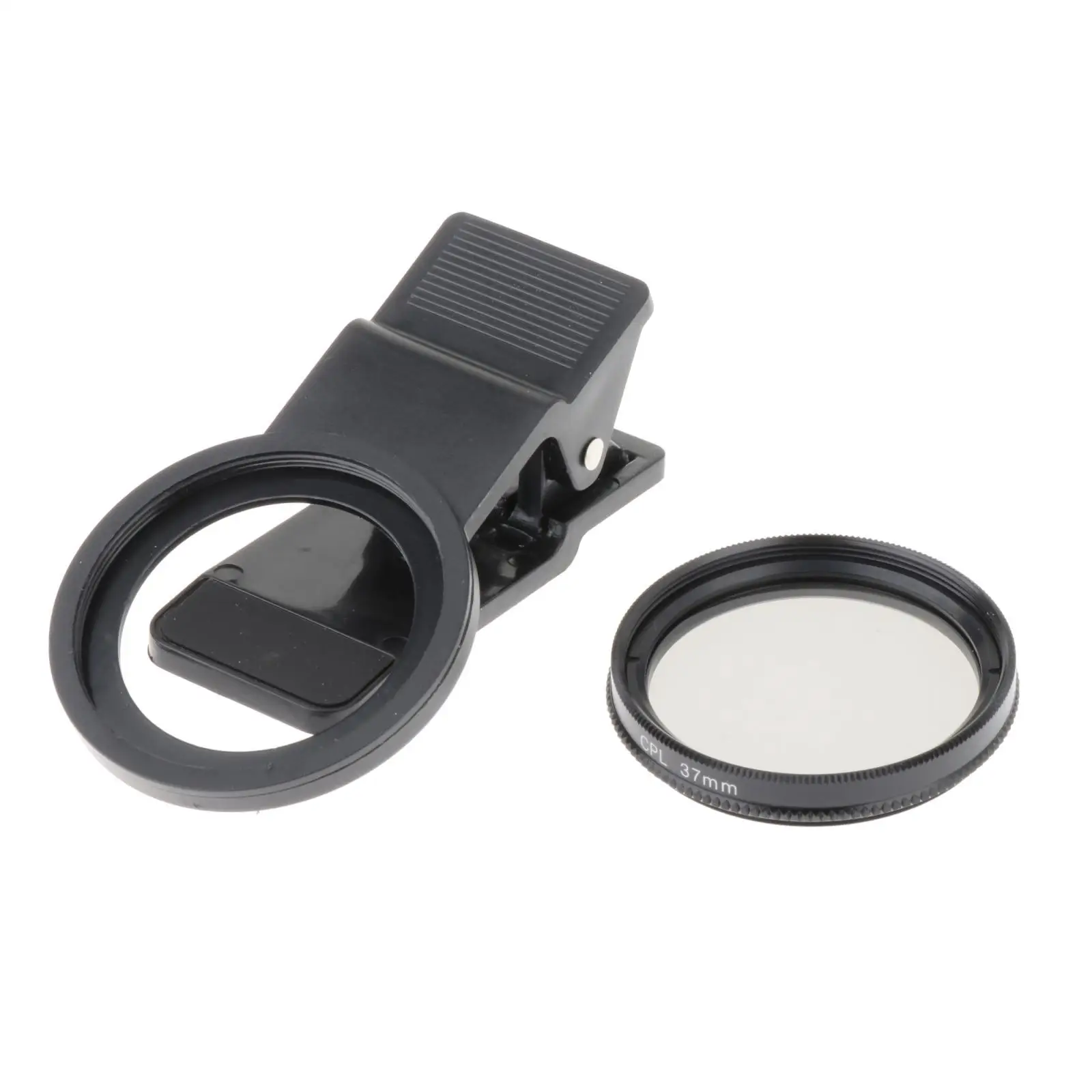 Polarized Phone Camera Lens Clip On 37mm Cell Phone Camera CPL Lens Circular Polarizer Filter Phone for Photography Accessories