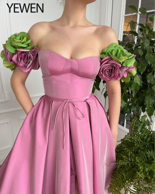 plus size old rose gown