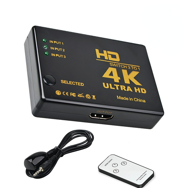 Title 1, Nku HD Signal V1.4 Splitter Switch 4K 1080P 3-i...