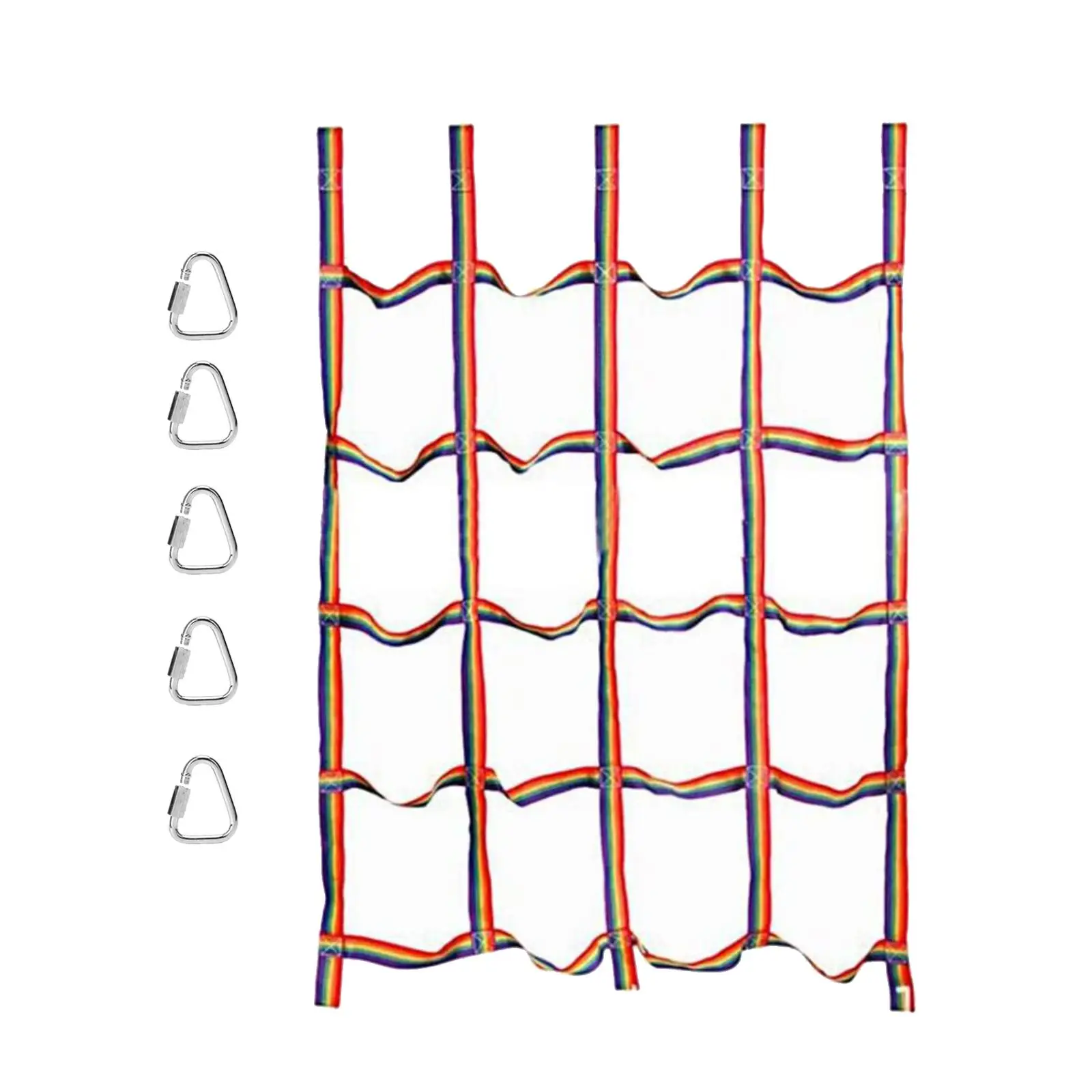 Children Climbing Cargo Net for Jungle Gyms Outdoor Treehouse 250KG Capacity