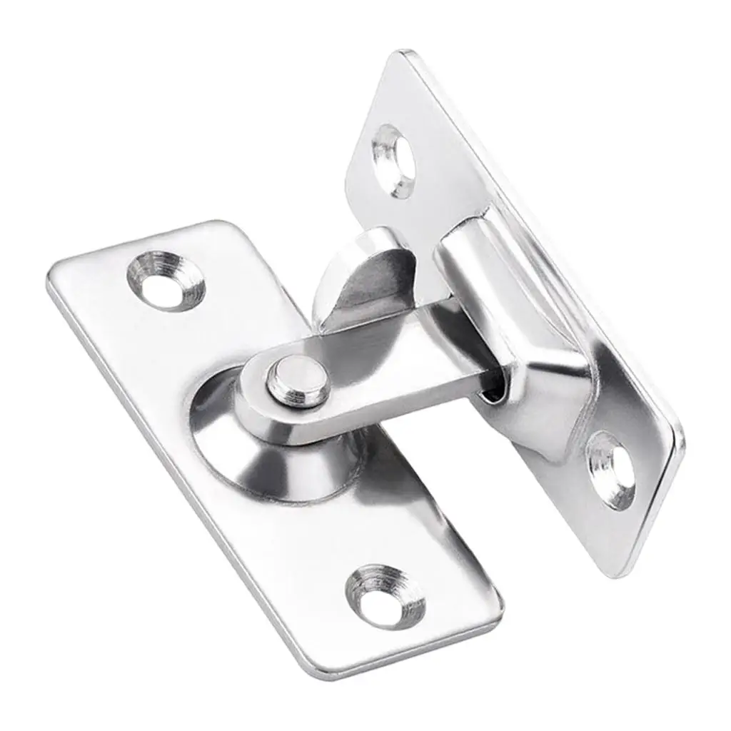90 Degree Right Angle Door Lock Buckle Door ,Stainless Steel Gate Latch for Wooden Fences Or Metal Gates Sliding Door Latch