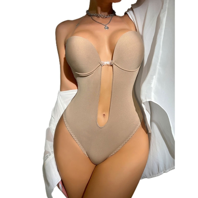 sexy backless bodysuit shapewear