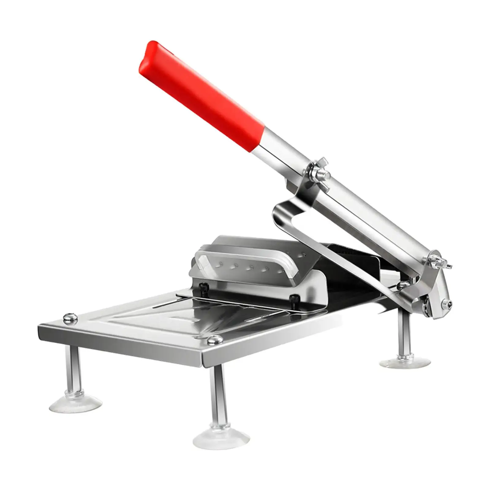 Manual Frozen Meat Slicer Meat Cutter Roll Meat Cleavers Roll Slicing Cleavers for Commercial Cooking Fruits Hotpot BBQ Shabu