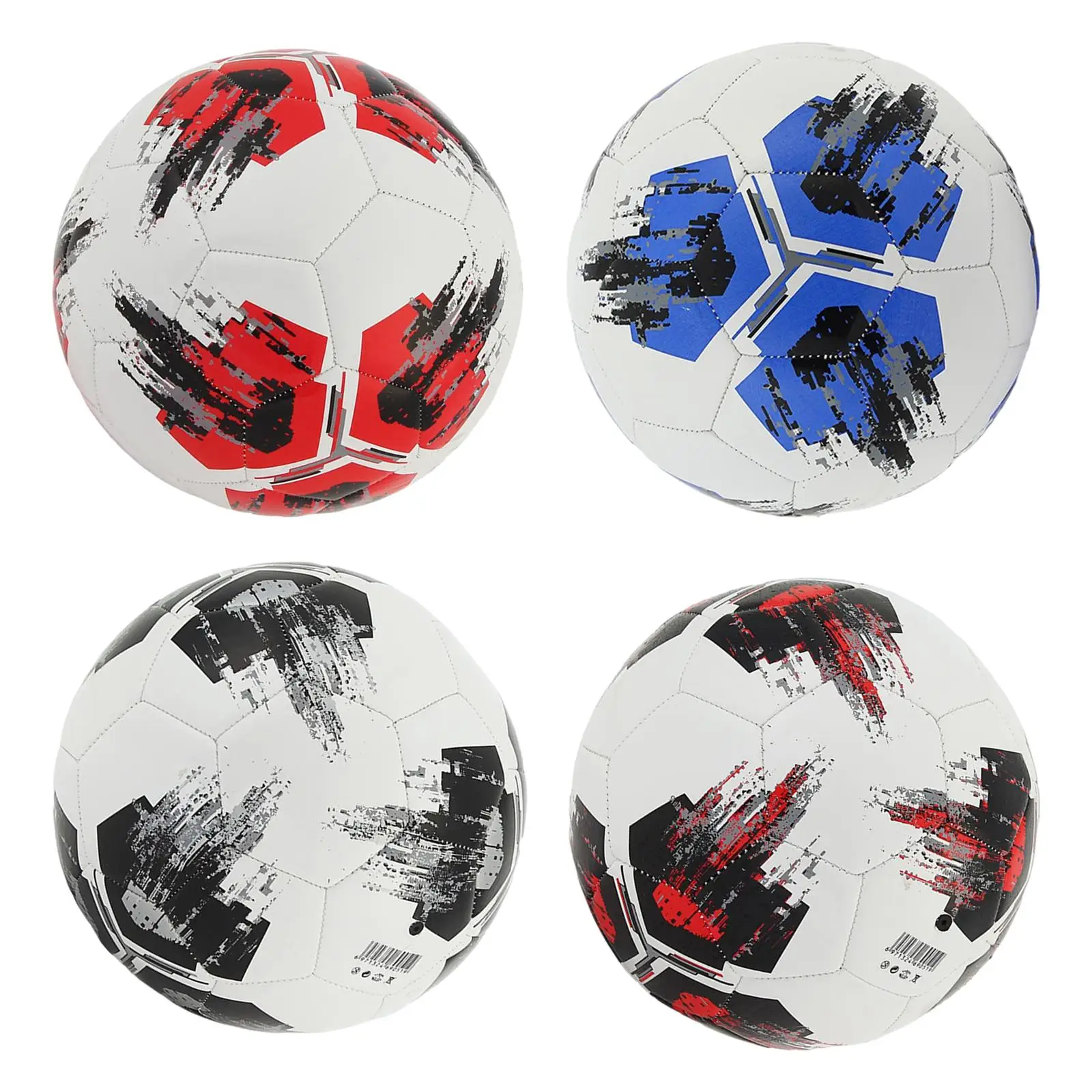 Soccer Ball Size 4 for Kids Adult Lightweight PVC Official Outdoor Indoor