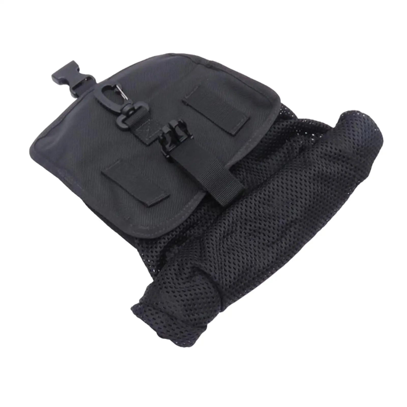 Scuba Diving Mesh Pouch Storage Holder Water Sports Organizer BCD Dive Equipment Snorkelling Bag for Underwater Compass Keys 
