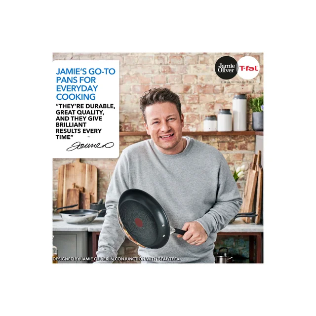 Tefal Jamie Oliver Quick & Easy Stainless Steel 7 Piece Cookware Set, 7  piece set - AliExpress