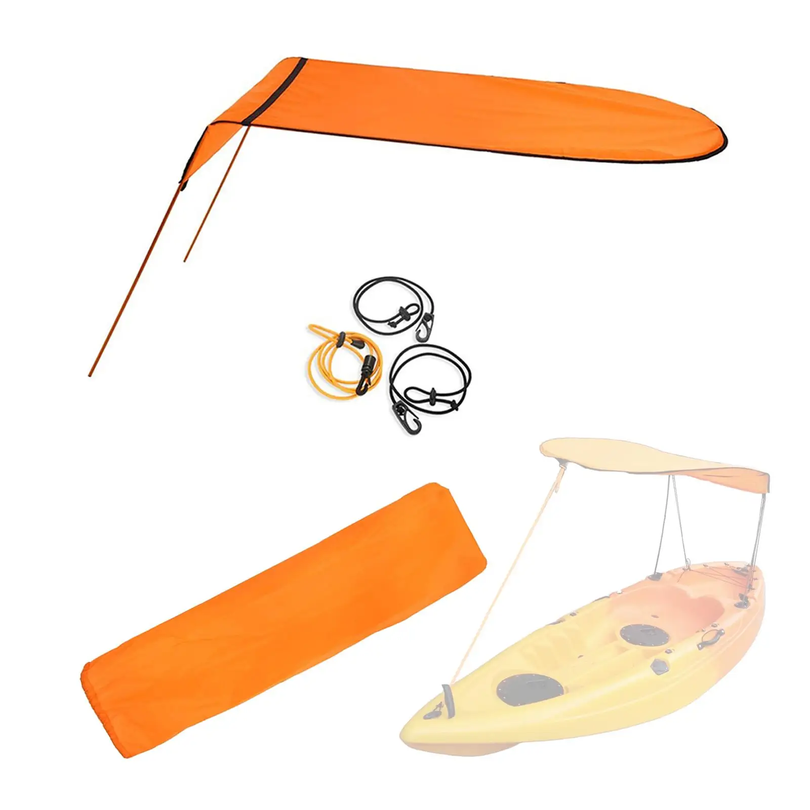 Boat  Awning Canopy Sunshade for Canoe Kayak Rafting Accessorie