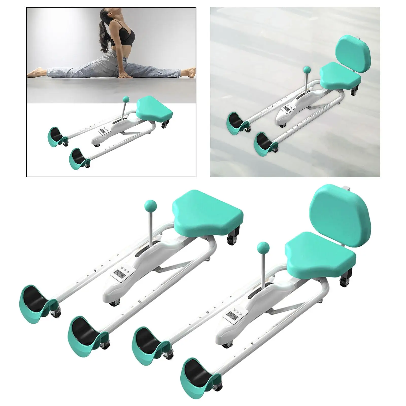 Leg Stretcher Split Leg Flexibility Hamstring Stretching Equipment Spreader Flexibility Foladable for Martial Arts Sports Ballet