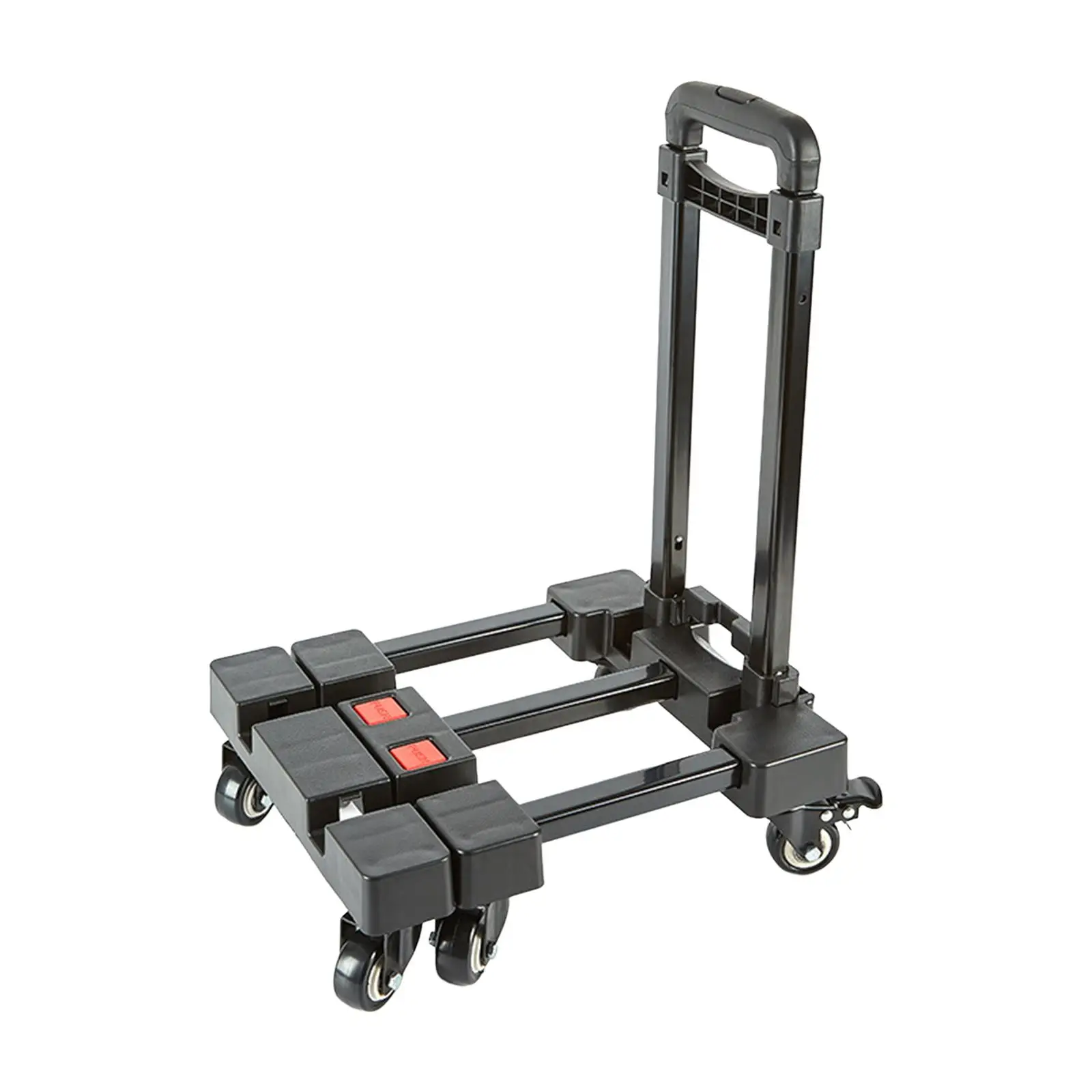 Folding Hand Truck Portable Sturdy Moving Luggages Cart for Moving Delivery Transportation 100kg (220lb) Load Capacity
