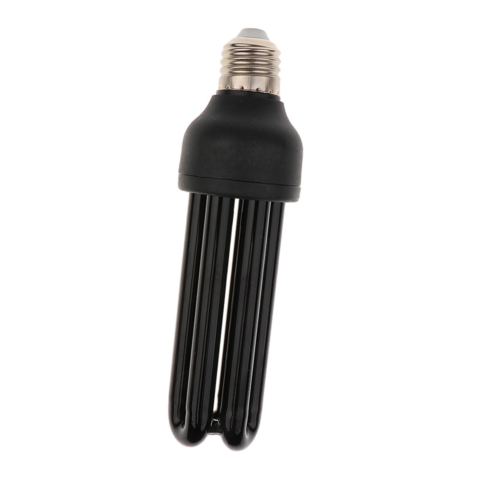 30W Low Energy Bright Light Bulb Blacklight Fluorescent Black