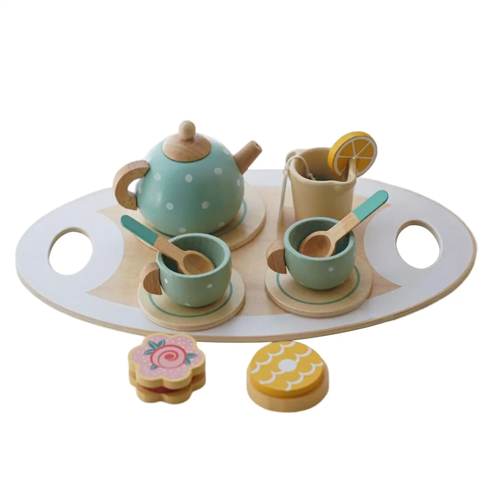 15Pcs Pretend Tea Party Montessori Early Educational for Toddlers Kids